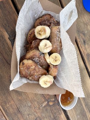 French toast bites   at YEMVegan in Vineyard Haven