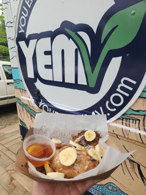 French toast bites :))) at YEMVegan in Vineyard Haven