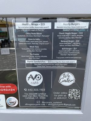   at AVO Cafe in Carlsbad