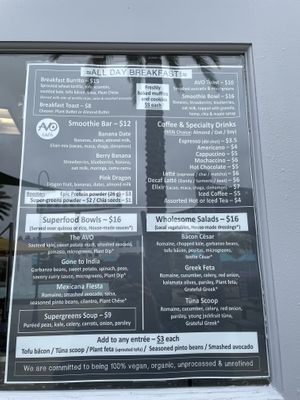   at AVO Cafe in Carlsbad