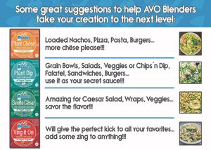 Use them in many applications!!!  at AVO Cafe in Carlsbad