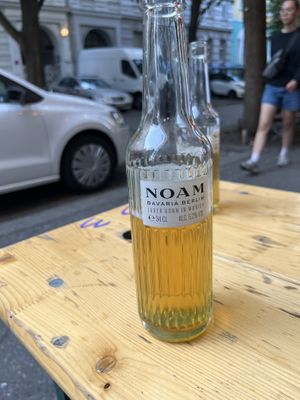 Delicious Bavarian beer  at FALCO'SLICE in Berlin