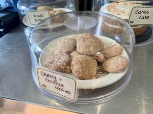 Vegan cookies   at Forse of Nature in Latheron