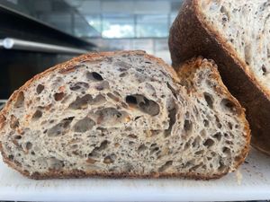 4 Organic Seeds Sourdough at Massa Mãe in Lisbon