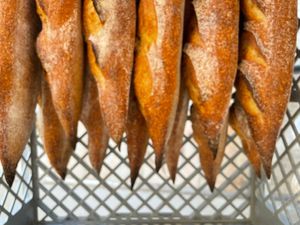 Crusty Baguettes  at Massa Mãe in Lisbon