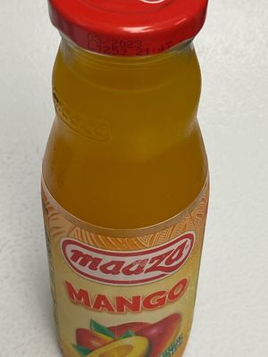 Mango Juice at Jo's Authentic Indian in Cambridge