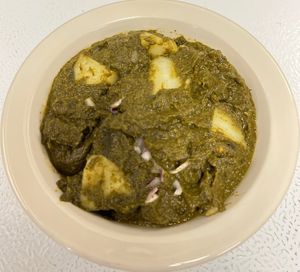 Aloo Palak
 at Jo's Authentic Indian in Cambridge
