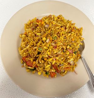 Bhel Poori at Jo's Authentic Indian in Cambridge