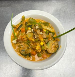 Nariyal Korma at Jo's Authentic Indian in Cambridge