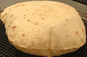 Chapati at Jo's Authentic Indian in Cambridge