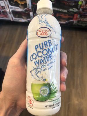 Coconut water  at LEEN Outlet Market in Abu Dhabi