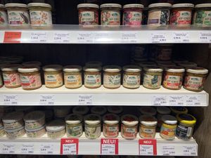 Bread spreads  at Vitalia Reformhaus in Tubingen