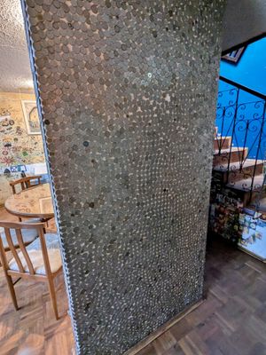 Wall at Casa de La Abuela in Quito