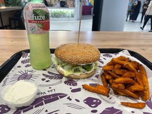 Veg chicken  at Las Vegan's - Etele Pláza in Budapest