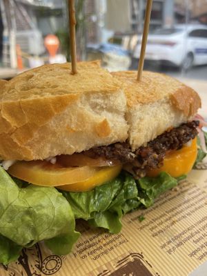 Vegan sandwich  at Plantica - 플랜티카 in Seoul