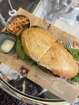 Vegan sandwich  at Plantica - 플랜티카 in Seoul