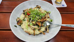 Veganes Risotto at Zum Stift in Kempten