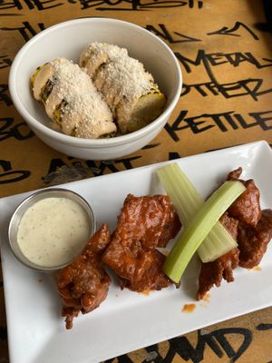 Buffalo wings are a must at Urban Vegan Kitchen in New York City