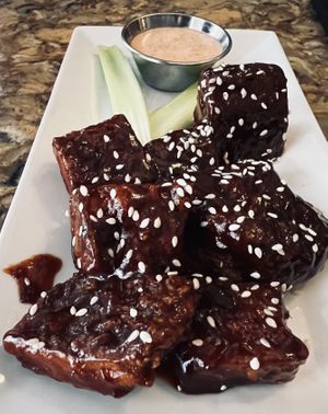 Korean BBQ Wings  at Urban Vegan Kitchen in New York City