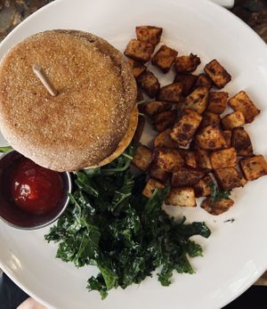   at Urban Vegan Kitchen in New York City