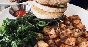   at Urban Vegan Kitchen in New York City