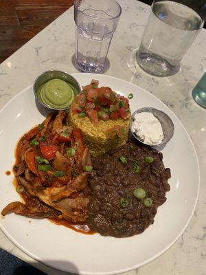   at Urban Vegan Kitchen in New York City