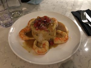 shrimp dish (i forget what it was called)  at Urban Vegan Kitchen in New York City