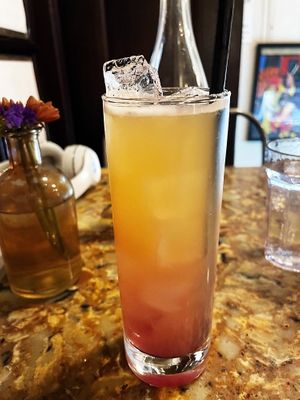 To A Kill A Sunrise with Patron at Urban Vegan Kitchen in New York City