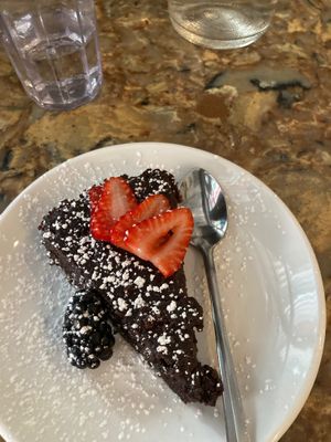 Mud chocolate pie  at Urban Vegan Kitchen in New York City