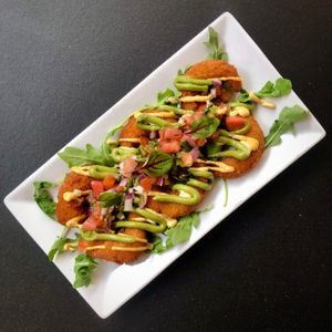 Coconut Shrimp at Urban Vegan Kitchen in New York City