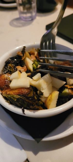 Crispy Brussel Sprouts at Urban Vegan Kitchen in New York City