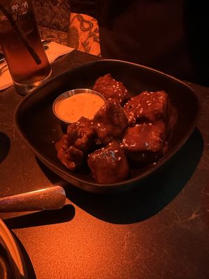 Korean bbq wings   at Urban Vegan Kitchen in New York City