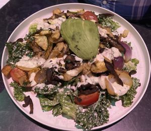 Ranch salad   at Urban Vegan Kitchen in New York City