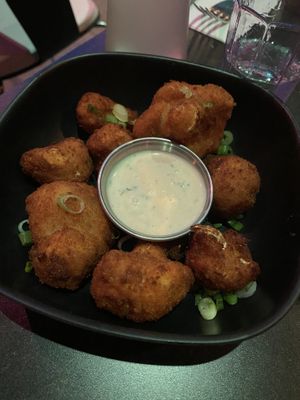 Cauliflower wings  at Urban Vegan Kitchen in New York City
