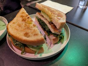 egg mcnuthin'  at Urban Vegan Kitchen in New York City