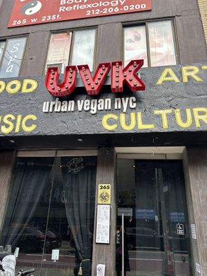   at Urban Vegan Kitchen in New York City