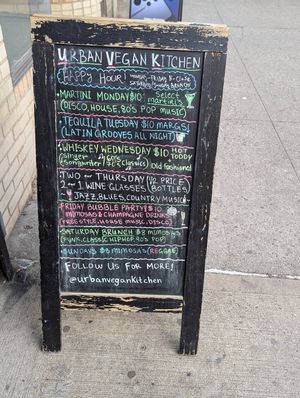  at Urban Vegan Kitchen in New York City