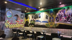 Interior  at Urban Vegan Kitchen in New York City