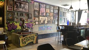 Decor  at Urban Vegan Kitchen in New York City