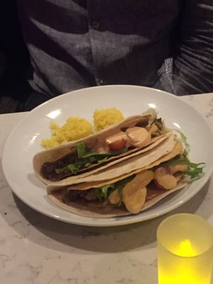 Tacos at Urban Vegan Kitchen in New York City