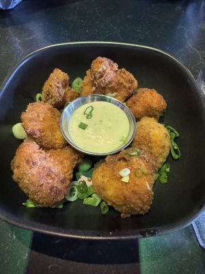 Buffalo cauliflower bites  at Urban Vegan Kitchen in New York City