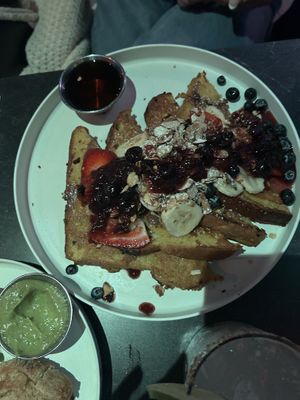 French toast  at Urban Vegan Kitchen in New York City