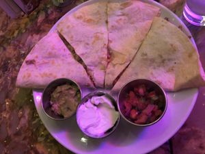 Jackfruit Quesadilla  at Urban Vegan Kitchen in New York City