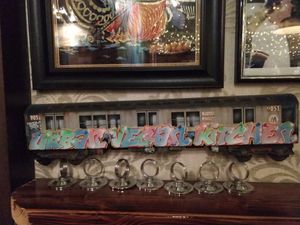 Cool decor at Urban Vegan Kitchen in New York City