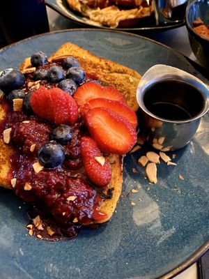 French toast at Urban Vegan Kitchen in New York City