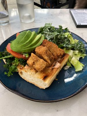 $22.00 for this crappy sandwiches? 
They’re out of their vegan minds. at Urban Vegan Kitchen in New York City