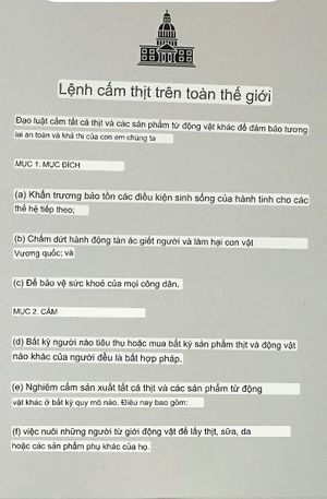 Let's switch to a vegan lifestyle and protect animals, to maintain goodness and peace in the world.  Protect the environment and the planet for the next generation, so that the pla at Loving Hut Diệp Lâm Vegan in Ho Chi Minh City