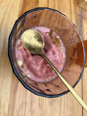 Vegan ice cream  at Loving Hut Diệp Lâm Vegan in Ho Chi Minh City