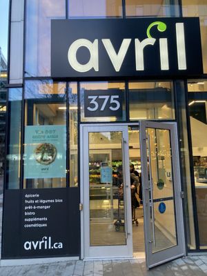 Storefrontt  at Avril in Montreal