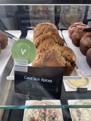 Vegan cake   at Avril in Montreal